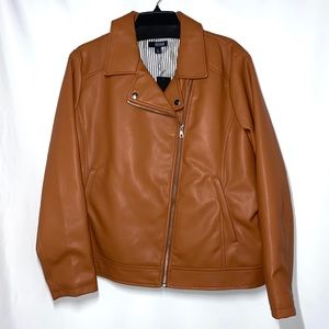 a.n.a A New Approach Moto Leather Jacket NWT